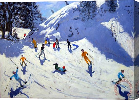 Andrew Macara The Gully Stretched Canvas Painting / Canvas Art