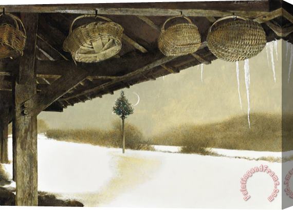 andrew wyeth Crescent, 1987 Stretched Canvas Print / Canvas Art