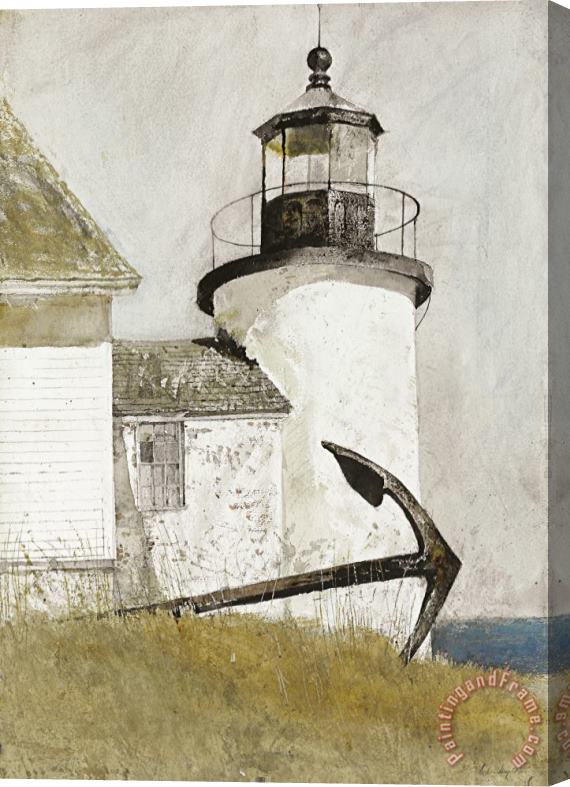 andrew wyeth Deserted Light, 1977 Stretched Canvas Print / Canvas Art
