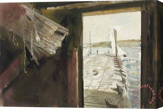 andrew wyeth Hand Lines Study, 1997 Stretched Canvas Painting / Canvas Art