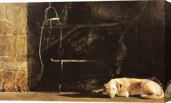 andrew wyeth Ides of March Stretched Canvas Painting / Canvas Art