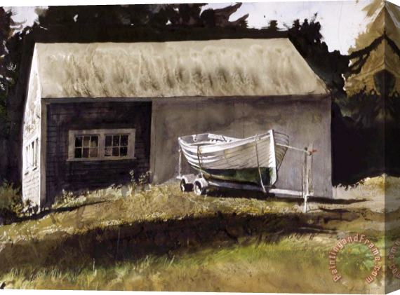 andrew wyeth Lifeboat Stretched Canvas Painting / Canvas Art