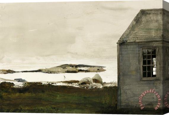 andrew wyeth Sea Level 1982 Stretched Canvas Painting / Canvas Art