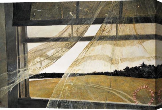 andrew wyeth Wind From The Sea 1947 Stretched Canvas Painting / Canvas Art