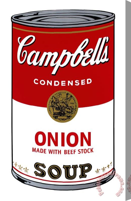 Andy Warhol Campbell S Soup I Onion C 1968 Stretched Canvas Painting / Canvas Art