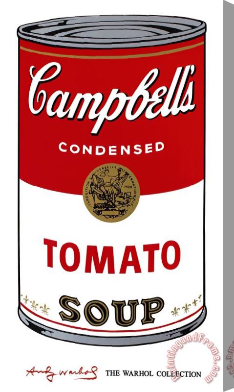 Andy Warhol Campbell S Soup I Tomato C 1968 Stretched Canvas Print / Canvas Art