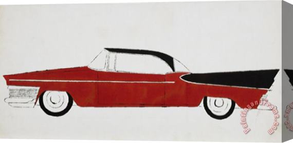 Andy Warhol Car C 1959 Stretched Canvas Print / Canvas Art