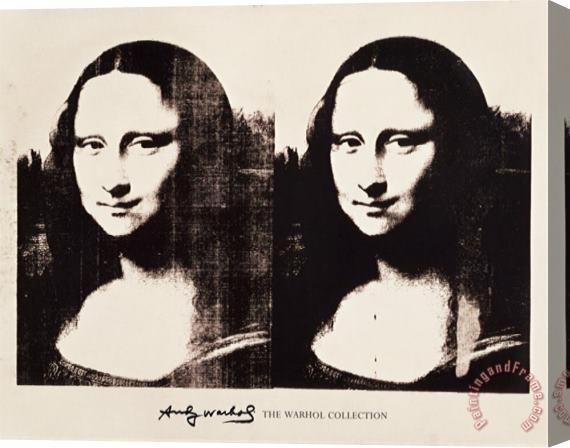 Andy Warhol Double Mona Lisa 1963 Stretched Canvas Print / Canvas Art