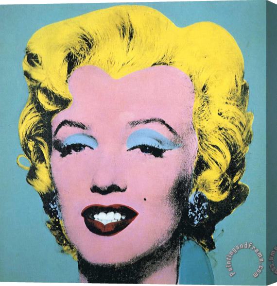 Andy Warhol Marilyn 1 Stretched Canvas Print / Canvas Art