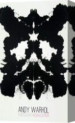 1984 Canvas Prints - Rorschach 1984 by Andy Warhol