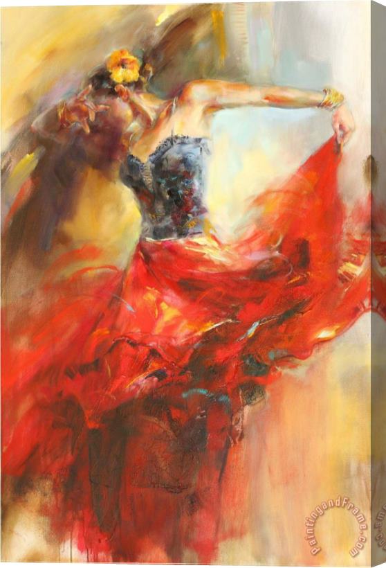 Anna Razumovskaya She Dances in Beauty 1 Stretched Canvas Painting / Canvas Art