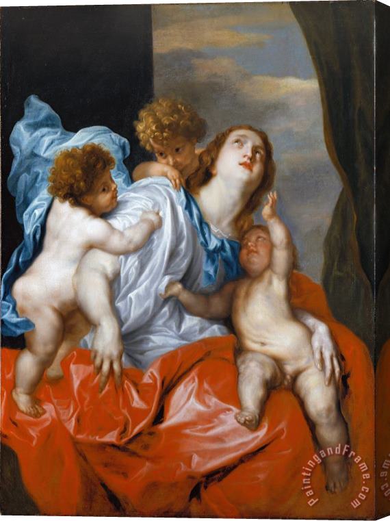 Anthonie Van Dyck Charity Stretched Canvas Print / Canvas Art