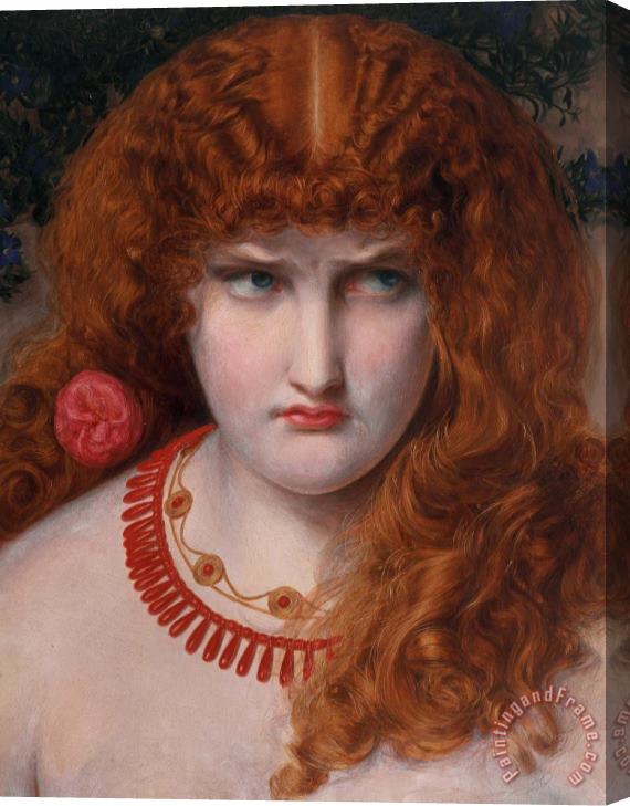 Anthony Frederick Augustus Sandys Helen Of Troy Stretched Canvas Painting / Canvas Art