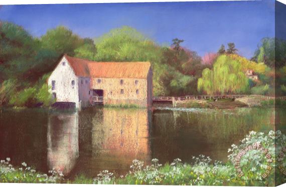 Anthony Rule Springtime at the Mill Stretched Canvas Painting / Canvas Art