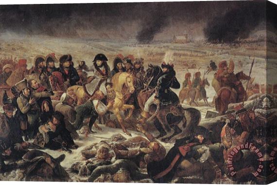 Antoine Jean Gros Napoleon on The Battlefield of Eylau Stretched Canvas Painting / Canvas Art