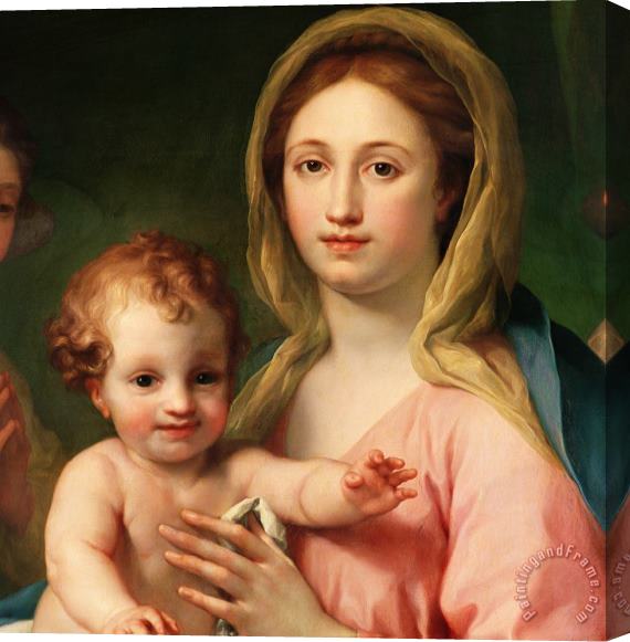 Anton Raphael Mengs Madonna and Child Stretched Canvas Painting / Canvas Art