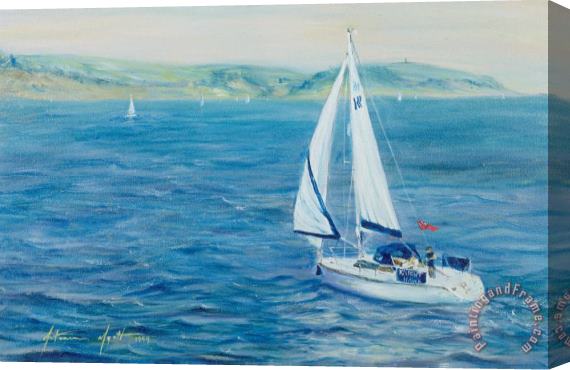 Antonia Myatt Sailing Home Stretched Canvas Painting / Canvas Art