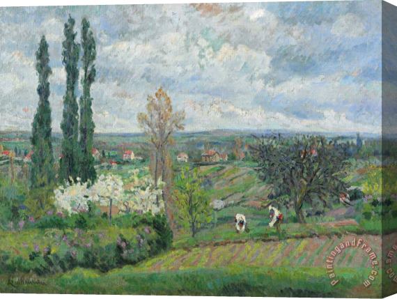 Armand Guillaumin Paysage D'ile De France Stretched Canvas Painting / Canvas Art