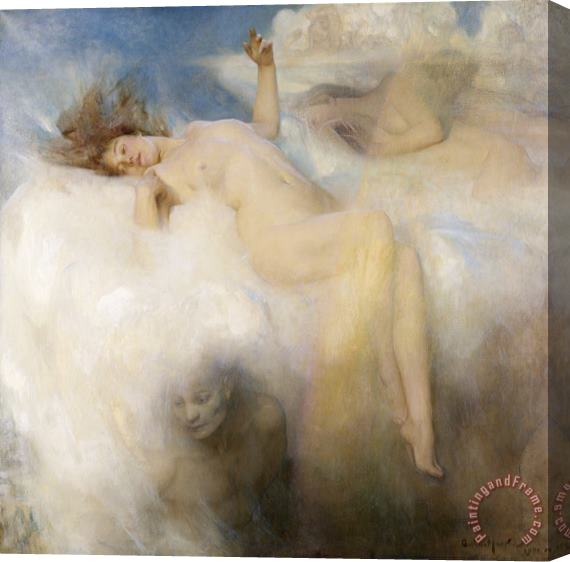 Arthur Hacker The Cloud Stretched Canvas Print / Canvas Art