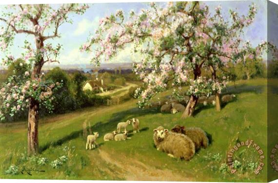 Arthur Walker Redgate  Spring - one of a set of the four seasons Stretched Canvas Painting / Canvas Art