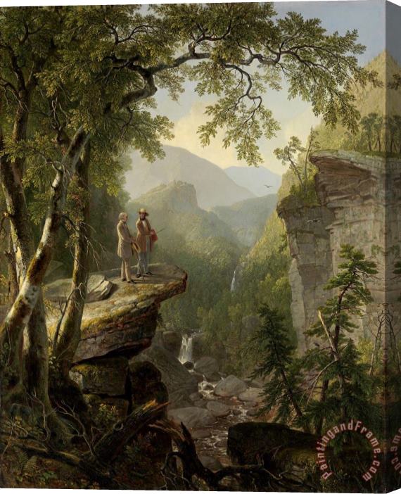 Asher Brown Durand Kindred Spirits Stretched Canvas Painting / Canvas Art