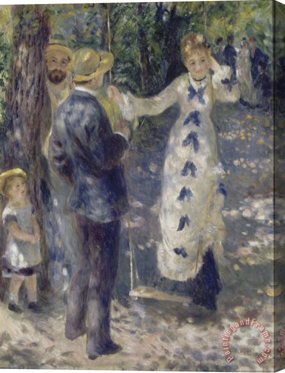Auguste Renoir The Swing Stretched Canvas Print / Canvas Art