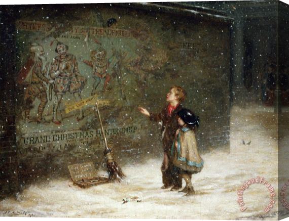 Augustus Edward Mulready Remembering Joys that have Passed Away Stretched Canvas Painting / Canvas Art