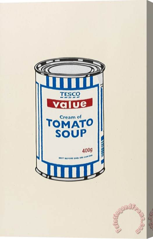 Banksy Soup Can (original), 2005 Stretched Canvas Painting / Canvas Art