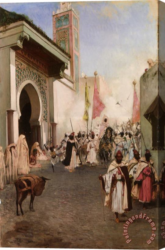 Benjamin Jean Joseph Constant Entrance of Mohammed II Into Constantinople Stretched Canvas Print / Canvas Art