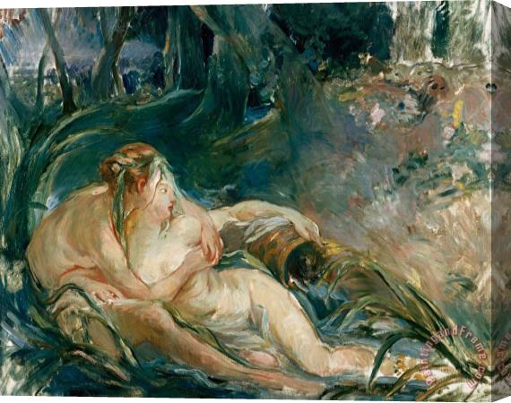 Berthe Morisot Apollo Appearing to Latone Stretched Canvas Painting / Canvas Art