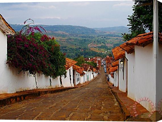 Blair Wainman Cobblestone Road Stretched Canvas Print / Canvas Art Blair Wainman Cobblestone Road Stretched Canvas Print / Canvas Art
