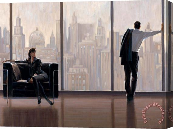 brent lynch New York State of Mind Stretched Canvas Painting / Canvas Art