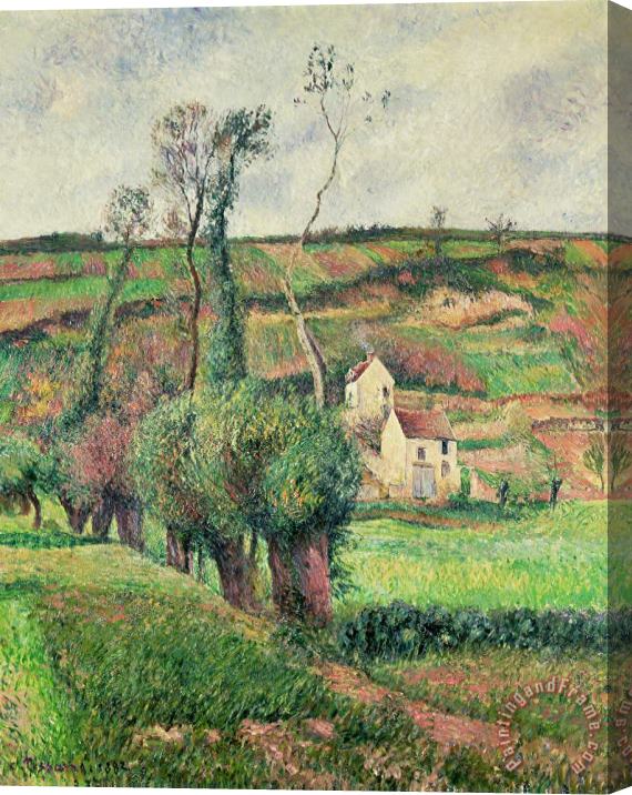 Camille Pissarro The Cabbage Slopes Stretched Canvas Painting / Canvas Art