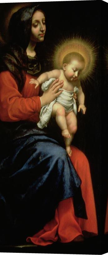 Carlo Dolci Madonna And Child Stretched Canvas Print / Canvas Art