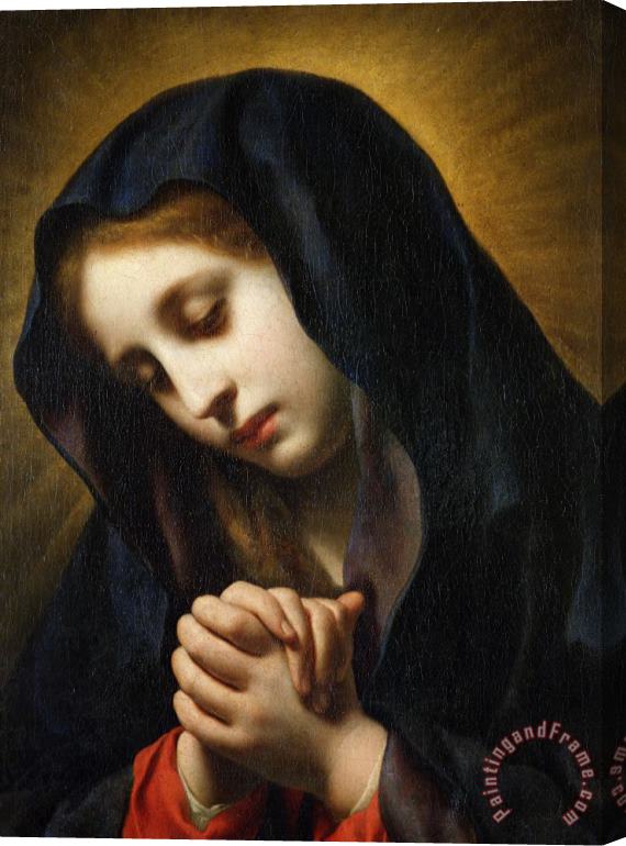 Carlo Dolci The Virgin Of The Annunciation Stretched Canvas Print / Canvas Art