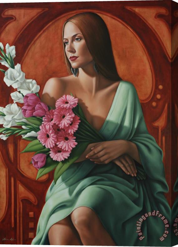 Catherine Abel Grace Stretched Canvas Painting / Canvas Art