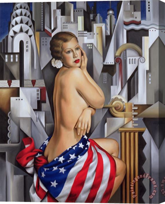 Catherine Abel The Beauty of Her Stretched Canvas Print / Canvas Art