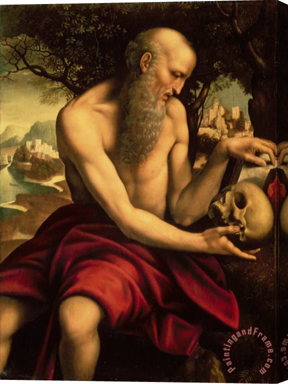Cesare de Sesto Saint Jerome Stretched Canvas Painting / Canvas Art