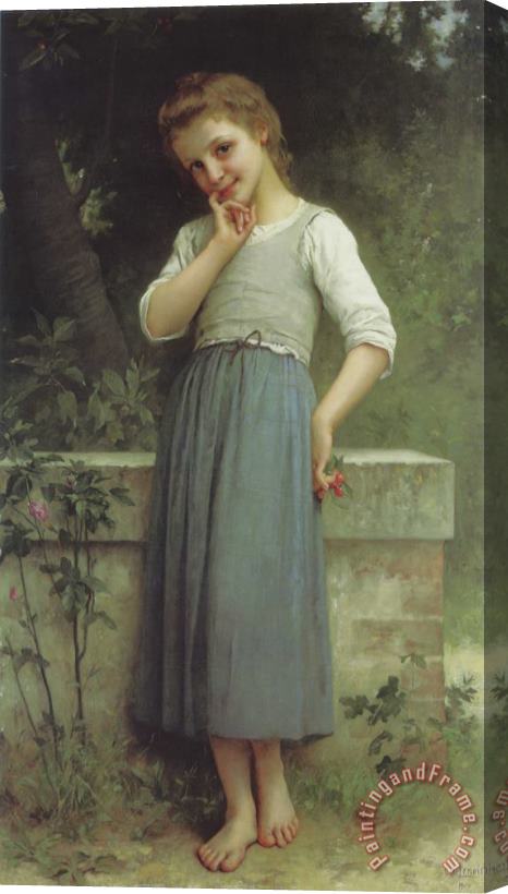 Charles Amable Lenoir The Cherry Picker Stretched Canvas Painting / Canvas Art