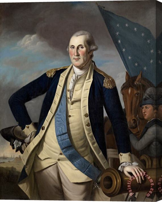 Charles Willson Peale George Washington Stretched Canvas Painting / Canvas Art