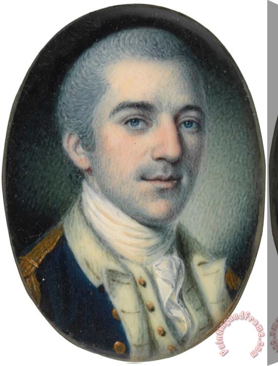Charles Willson Peale John Laurens Stretched Canvas Painting / Canvas Art