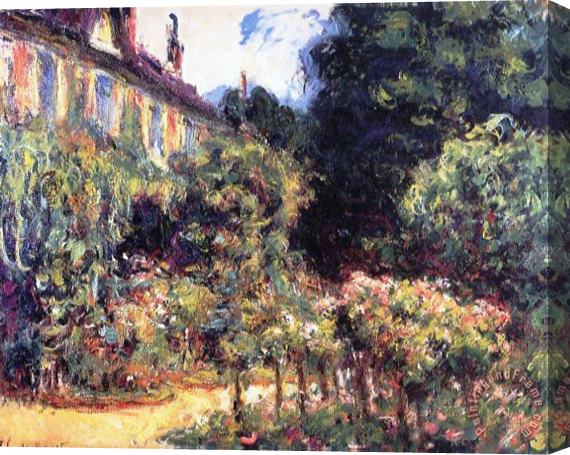 Claude Monet Giverny Stretched Canvas Print / Canvas Art