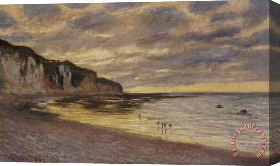 Claude Monet Pointe De Lailly Stretched Canvas Print / Canvas Art
