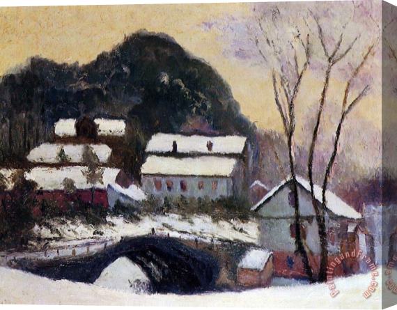 Claude Monet Sandviken Norway Stretched Canvas Print / Canvas Art