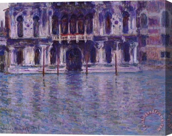 Claude Monet The Contarini Palace Stretched Canvas Painting / Canvas Art
