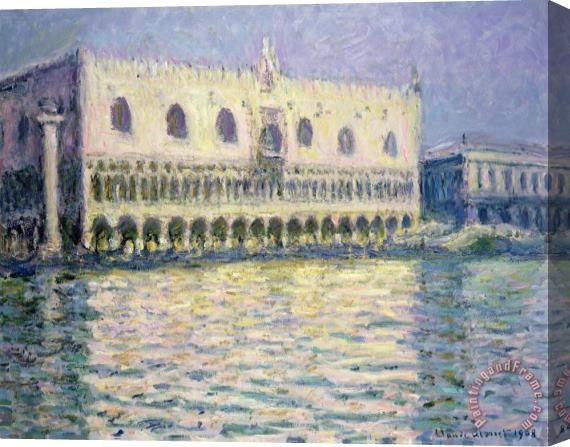 Claude Monet The Ducal Palace Stretched Canvas Painting / Canvas Art