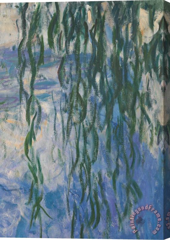 Claude Monet Waterlilies Stretched Canvas Print / Canvas Art