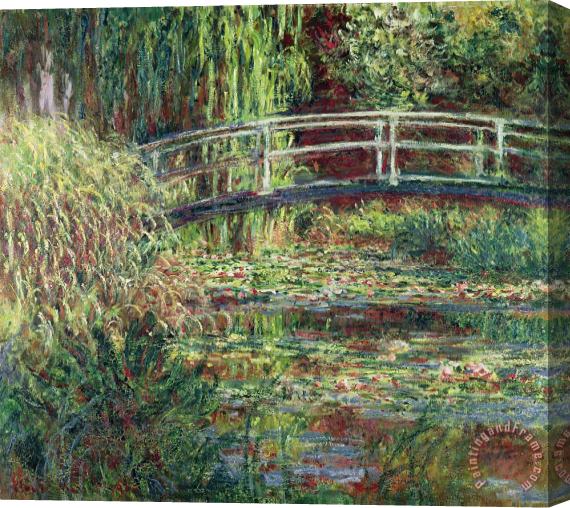 Claude Monet Waterlily Pond Pink Harmony 1900 Stretched Canvas Print / Canvas Art