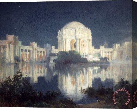 Colin Campbell Cooper Palace of Fine Arts, San Francisco Stretched Canvas Painting / Canvas Art