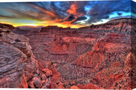 Collection 14 Canyonland Sunrise Stretched Canvas Print / Canvas Art
